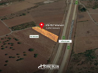 ขายที่ดิน 3 ไร่ ติดทางหลวง M6 ตำบล ขนงพระ อำเภอปากช่อง นครราชสีมา