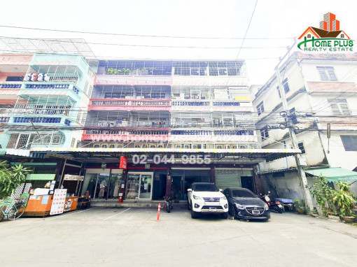 อาคารพาณิชย์ อาคารพาณิชย์ 3.5 ชั้น หมู่บ้านชวลิต ถนนริมคลองบางอ้อ