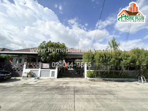 บ้านเดี่ยว บ้านรติรัตน์ (ถนนต้นเชือก-วัดมะสง) อำเภอไทรน้อย นนทบุรี