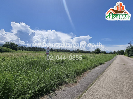 ที่ดิน ที่ดินถมแล้วใกล้หาดบ้านกรุด อำเภอบางสะพาน ประจวบคีรีขันธ์