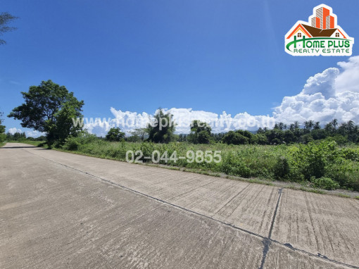 ที่ดิน ที่ดินถมแล้วใกล้หาดบ้านกรุด อำเภอบางสะพาน ประจวบคีรีขันธ์