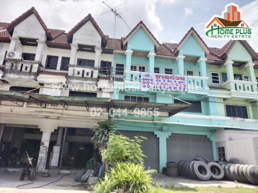อาคารพาณิชย์ รีโนเวทใหม่ อาคารพาณิชย์ 2 ชั้น 2 คูหา (ใกล้สี่แยกเกษมพล) อำเภอสัตหีบ ชลบุรี
