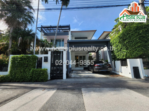 บ้านเดี่ยว หมู่บ้านเดอะ แกลเลอรี่ เฮ้าส์ (The Gallery House) ถนนลาดพร้าว