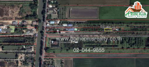 ที่ดิน ที่ดินถมแล้ว ตำบลบึงคำพร้อย อำเภอลำลูกกา ปทุมธานี (ใกล้องค์การบริหารตำบลบึงคำพร้อย)