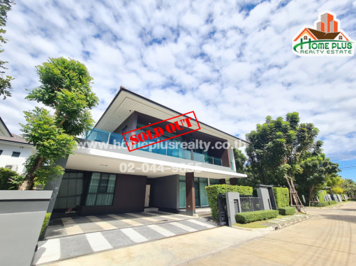 บ้านเดี่ยว หมู่บ้านเศรษฐสิริ กรุงเทพกรีฑา(ใกล้รร.นานาชาติ Brighton College Bangkok)