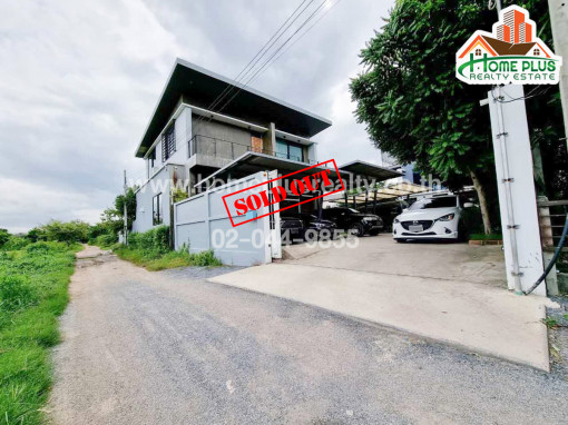 บ้านเดี่ยว บ้านเดี่ยว (3หลัง) ถนนเลียบคลองลำรี ไทรน้อย