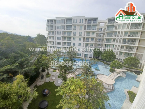 คอนโด คอนโด ซัมเมอร์ หัวหิน (Summer Hua Hin) โดยแสนสิริ ชั้น 4 ห้องมุมวิวภูเขาและสระว่ายน้ำ (ใกล้วิลล่ามาร์เก็ต)