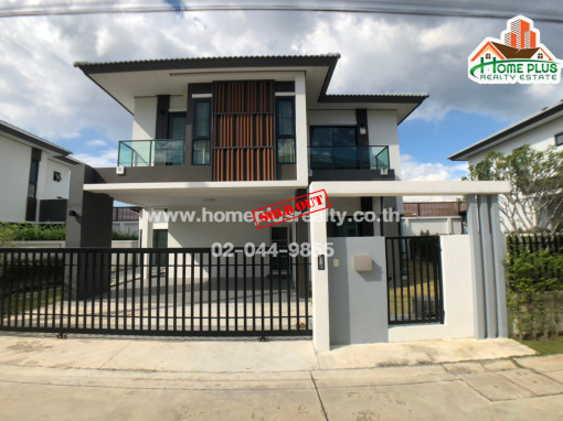 บ้านเดี่ยว หมู่บ้านเอ็นซี ออนกรีน ฌาร์ม ถนนลำลูกกา (ใกล้รพ.สินแพทย์ลำลูกกาคลอง2)