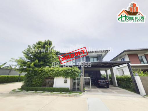 บ้านเดี่ยว หมู่บ้านบุราสิริ ราชพฤกษ์-345 Burasiri Ratchaphruek-345 (หลังมุม)