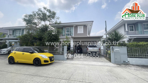 บ้านเดี่ยว โครงการวิลลาจจิโอ-รังสิต คลอง 3 (Villaggio) ใกล้สวนสนุกดรีมเวิลด์