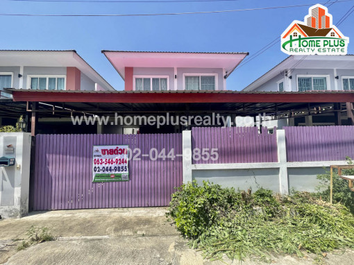 บ้านแฝด หมู่บ้านรุ่งกานต์7 บางบัวทอง (ใกล้เซ็นทรัลเวสเกต)