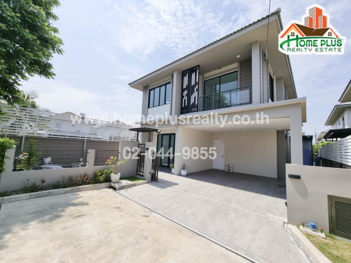 บ้านเดี่ยว โครงการเดอะรักซ์ รามอินทรา-หทัยราษฎร์ ถนนไทยรามัญ หลังริม (The Rux Ramintra-Hathairat)