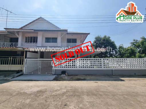 ทาวน์โฮม รีโนเวทใหม่ หมู่บ้านพฤกษา3 (หลังริม) บางบัวทอง ใกล้เซ็นทรัลเวสต์เกต