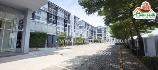 คอนโด ดับเบิ้ล เลค คอนโดมิเนียม เฟส 2 ชั้น 2 ห้องริม (Double Lake Condominium) ใกล้อิมแพคเมืองทองธานี
