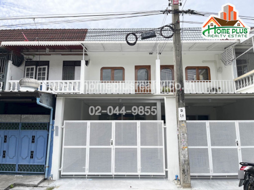 ทาวน์โฮม หมู่บ้านแก้ววิลล่า ถนนจรัญสนิทวงศ์ (รีโนเวท)