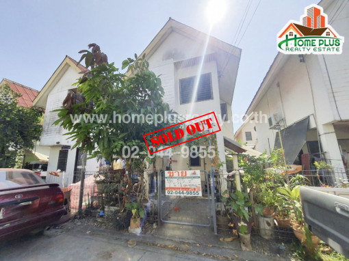 บ้านเดี่ยว บ้านเดี่ยว 2 ชั้น โครงการบ้านเอื้ออาทรสันติสุข หนองจอก