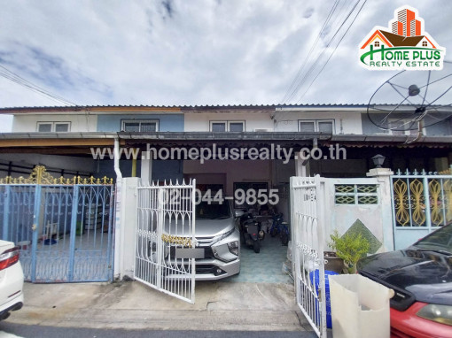 ทาวน์โฮม หมู่บ้านรัตนาธิเบศร์ ใกล้รถไฟฟ้าสายสีม่วงและเซ็นทรัลเวสเกต ติดถนนใหญ่
