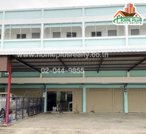 อาคารพาณิชย์ อาคารพาณิชย์ 3 ชั้น ถนนมาลัยแมน อำเภออู่ทอง สุพรรณบุรี (ใกล้ตลาดอู่ทอง)