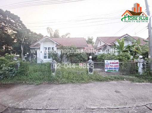 บ้านเดี่ยว หมู่บ้านสวนพฤกษา ศรีมหาโพธิ-โคกปีบ หลังมุม (หลังโบราณสถานลายพระหัตถ์ อำเภอศรีมหาโพธิ ปราจีนบุรี)