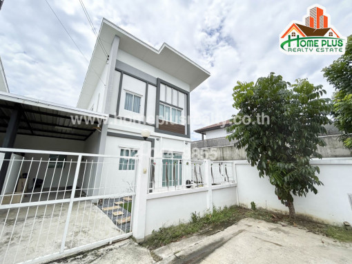 บ้านแฝด โครงการแลนซีโอคริป ปิ่นเกล้า-วงแหวน ซอยวัดส้มเกลี้ยง หลังริม (ใกล้The Walk ราชพฤกษ์)