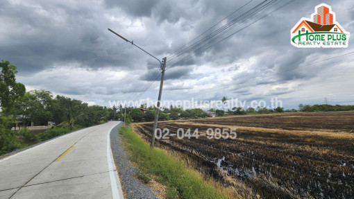 ที่ดิน ที่ดินใกล้ที่ทำการองค์การบริหารส่วนตำบลระแหง ปทุมธานี เนื้อที่ 10 ไร่ 93 ตารางวา ทำเลดีน่าลงทุน
