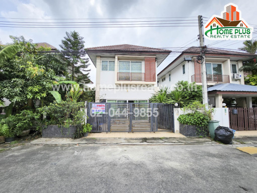 บ้านแฝด หมู่บ้านบุณฑริกนิวสไตล์ลำลูกกาคลอง4 ใกล้สวนสนุกดรีมเวิลด์