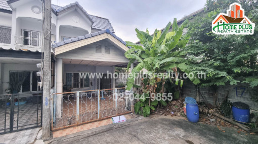 ทาวน์โฮม หมู่บ้านอยู่เจริญ โครงการ3 คลอง4 (ใกล้ตลาดเอซี ลำลูกกา คลอง4) หลังริม