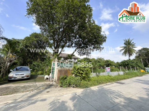 ที่ดิน ที่ดินพร้อมบ้านเดี่ยว 1 หลัง ตำบลบางกร่าง อำเภอเมือง นนทบุรี เนื้อที่ 2 ไร่ 2 งาน 90 ตารางวา