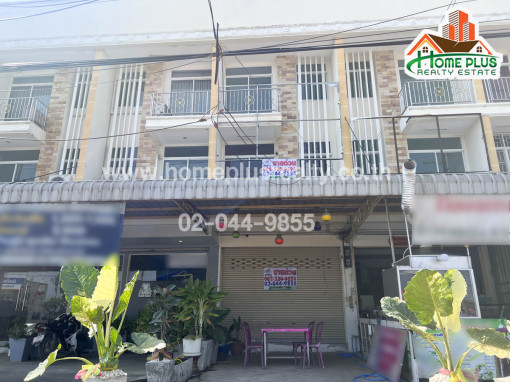 อาคารพาณิชย์ อาคารพาณิชย์3ชั้นใกล้โรงพยาบาลอ่างทอง (ร่ำรวยสุขโครงการ6) จังหวัดอ่างทอง