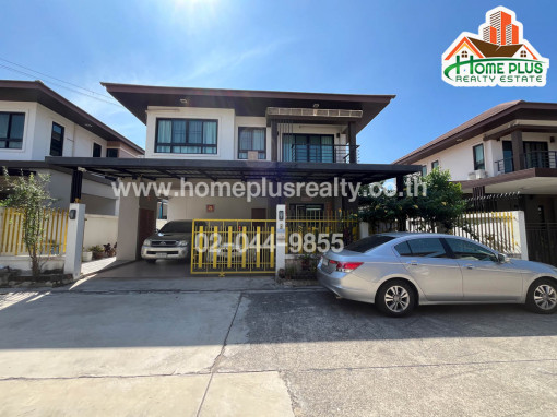 บ้านเดี่ยว โครงการมอนิงตั้นฮิลล์ (Mornington Hill) ชลบุรี ใกล้โรงเรียนวุฒิวิทยา2