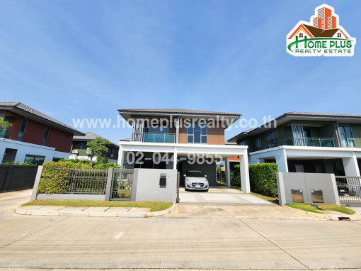 บ้านเดี่ยว โครงการสราญสิริ ชัยพฤกษ์-แจ้งวัฒนะ ใกล้โรงเรียนนานาชาติสิงคโปร์นนทบุรี