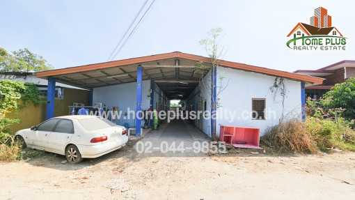 อพาร์ทเมนท์ ที่ดินพร้อมห้องเช่าใกล้ตลาดสดมหาชัยเมืองใหม่ สมุทรสาคร เนื้อที่ 110.3 ตารางวา (ทำเลดี น่าลงทุน)