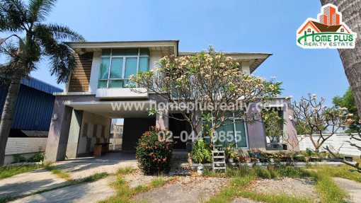 บ้านเดี่ยว บ้านเดี่ยว2ชั้น ใกล้โรงเรียนสารสาสน์วิเทศบางบัวทอง นนทบุรี