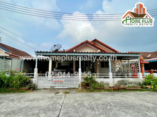 บ้านเดี่ยว หมู่บ้านริมบึง ฉะเชิงเทรา ใกล้ตลาดสดปองพล