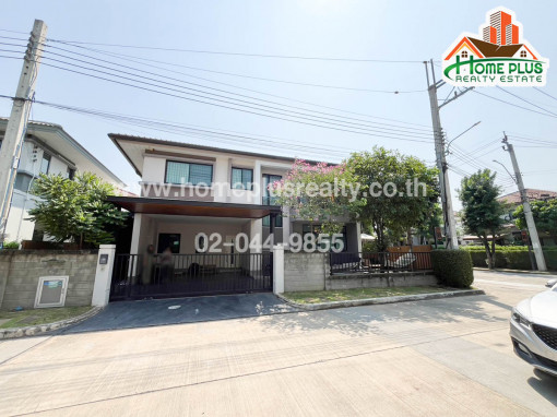บ้านเดี่ยว โครงการคาซ่าวิลล์ รามอินทรา-วงแหวน2 หลังมุมใกล้แฟชั่นไอส์แลนด์