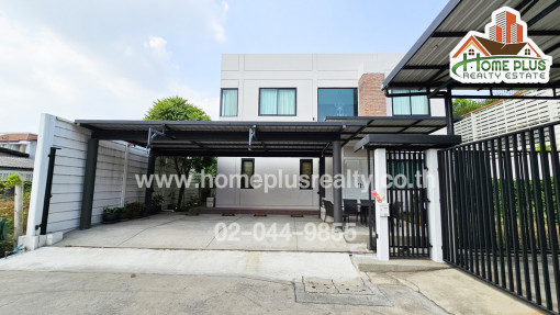 บ้านเดี่ยว บ้านเดี่ยว3ชั้น ซอยนาคนิวาส32 (หลังริม) ใกล้เซ็นทรัลอีสต์วิลล์