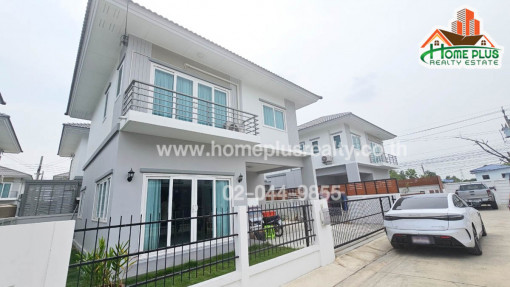 บ้านเดี่ยว โครงการคุณาลัยพรีม บางบัวทอง ใกล้แม็คโครสาขาบางบัวทอง