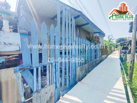 ที่ดิน ที่ดินพร้อมสิ่งปลูกสร้าง ตำบลบางโปรง อำเภอเมืองสมุทรปราการ สมุทรปราการ เนื้อที่ 43.3 ตารางวา
