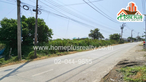 ที่ดิน ที่ดินใกล้องค์การบริหารส่วนตำบลบางเพรียง สมุทรปราการ เนื้อที่ 32 ไร่ 1 งาน 31 ตารางวา (แปลงมุม)