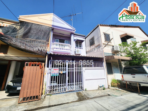 ทาวน์โฮม หมู่บ้านพิธิพันธ์วิลล่า ซอยพหลโยธิน52แยก39 ใกล้รถไฟฟ้าBTSสถานีสะพานใหม่