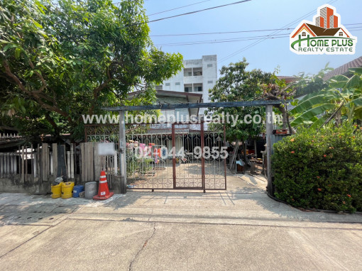 ที่ดิน ที่ดินพร้อมบ้าน1หลังซอยรามอินทรา115 ใกล้รถไฟฟ้าสายสีชมพูสถานีบางชัน