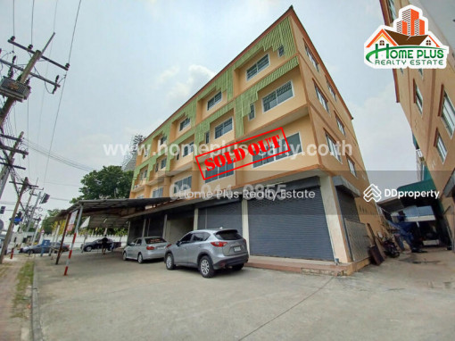อาคารพาณิชย์ อาคารพาณิชย์ 4 ชั้น 3 คูหา ถนนลำลูกกา (ใกล้โรงพยาบาลสินแพทย์ลำลูกกา)