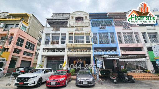ที่ดิน อาคารพาณิชย์4ชั้น ใกล้โรงพยาบาลสินแพทย์รามอินทรา ทำเลดี น่าลงทุน