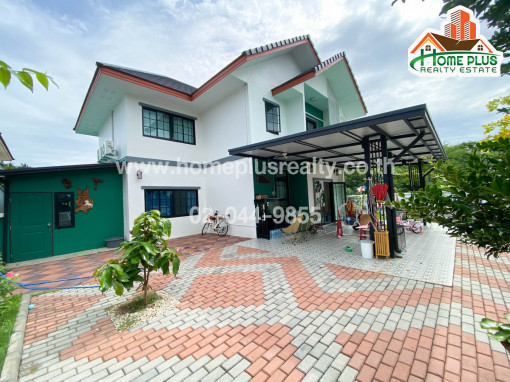 บ้านเดี่ยว หมู่บ้านเมืองเอกบางปู ซอยเทศบาลบางปู85 (ตรงข้ามตากอากาศบางปู สมุทรปราการ)