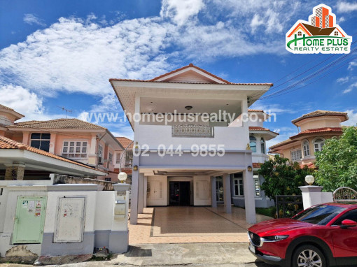 บ้านเดี่ยว หมู่บ้านภัสสร2 ถนนโยธาธิการคูคต-คลองหลวง ใกล้บิ๊กซีรังสิต-คลอง3
