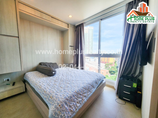 คอนโด คอนโดโอลิมปุส ซิตี้ การ์เด้น (ห้องริม) Olympus City Garden Condominium Pattaya ซอยกอไผ่4 ใกล้โรงเรียนอักษรพัทยา