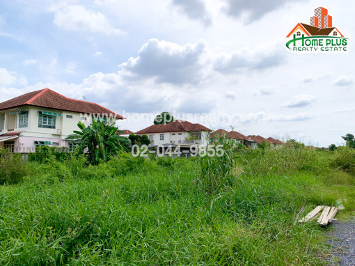 ที่ดิน ที่ดินถนนเลียบคลองเปรมประชา อำเภอเมืองปทุมธานี ปทุมธานี เนื้อที่ 100 ตารางวา
