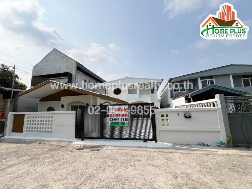 บ้านเดี่ยว บ้านเดี่ยว2ชั้น ซอยนวมินทร์74 ใกล้แม็กซ์แวลูสาขานวมินทร์ รีโนเวทสวยพร้อมอยู่