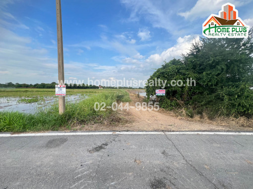 ที่ดิน ที่ดินใกล้องค์การบริหารส่วนตำบลไผ่จำศีล อำเภอวิเศษ อ่างทอง เนื้อที่ 10 ไร่ 2 งาน 40 ตารางวา
