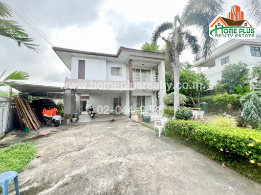 บ้านเดี่ยว บ้านเดี่ยว 2 ชั้น ซอยรามอินทรา77 (ใกล้รถไฟฟ้าสถานีคู้บอน)